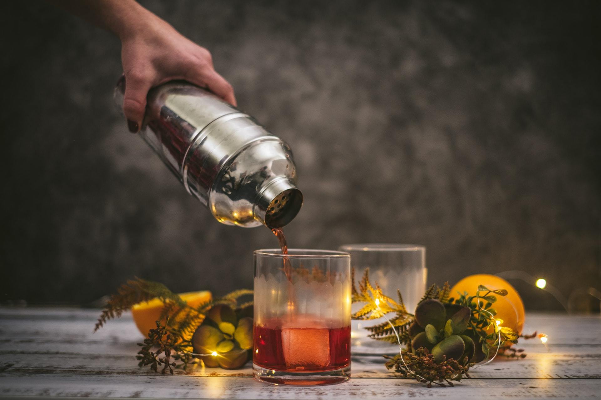 Negroni cocktail