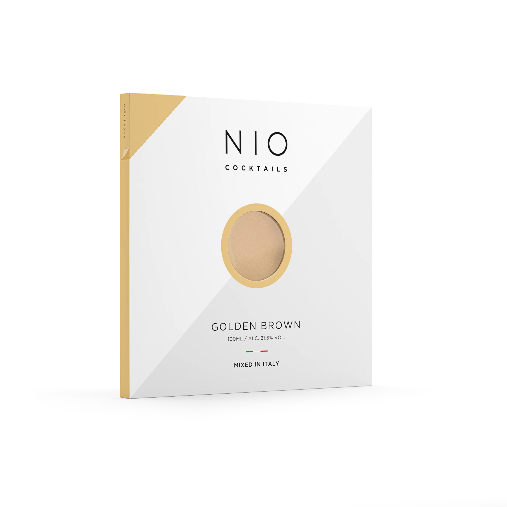 classic bourbon cocktail in 100ml ready to serve packaging from NIO Cocktails UK